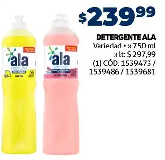 DETERGENTEALA Variedad x 750 ml