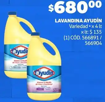 Makro LAVANDINA AYUDÍN Variedad • x 4 lt oferta