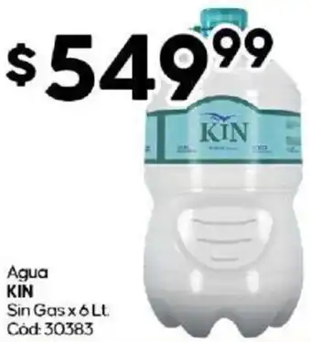 Diarco Agua KIN Sin Gas x 6 Lt oferta