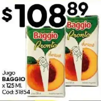Diarco Jugo BAGGIO x 125 ML Cod: 31854 oferta
