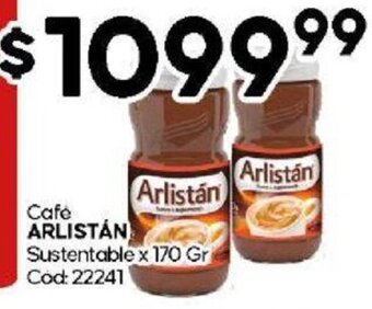 Diarco Cafe ARLISTÁN Sustentable x 170 Gr oferta