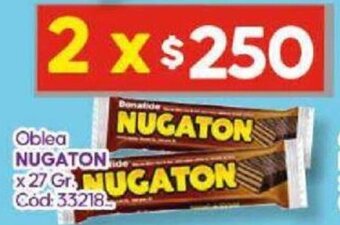 Diarco Oblea NUGATON x 27 gr oferta