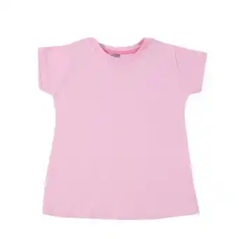 Coto Remera nene/a manga corta lisa rosa talle 4 oferta