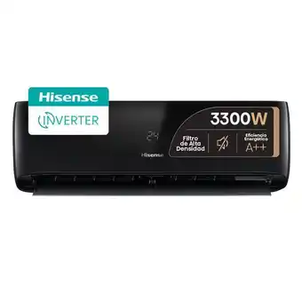 Cetrogar Aire acondicionado split hisense 3300w fc as12ur4svrca00bkn oferta