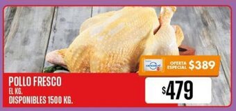 Supermercados Vea POLLO FRESCO EL KG. DISPONIBLES 1500 KG. oferta