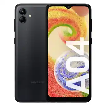 Frávega Celular samsung galaxy a04 64gb black oferta