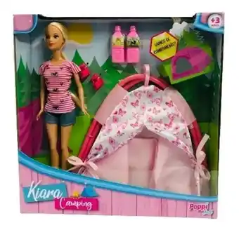 Creciendo Muñeca poppi doll kiara camping con accesorios 7141 oferta