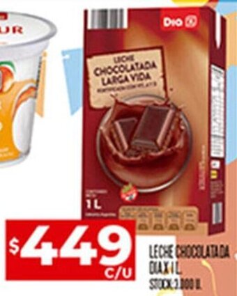 Supermercados DIA LECHE CHOCOLATADA DIA X 1L oferta