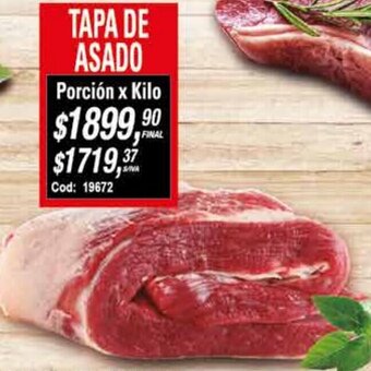Maxiconsumo TAPA DE ASADO oferta