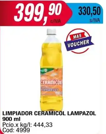 Maxiconsumo LIMPIADOR CERAMICOL LAMPAZOL 900 ml oferta