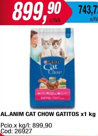 Maxiconsumo AL.ANIM DOG CHOW x3 kg oferta