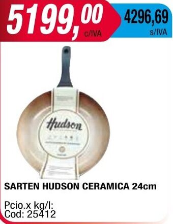 Maxiconsumo SARTEN HUDSON CERAMICA 24cm oferta