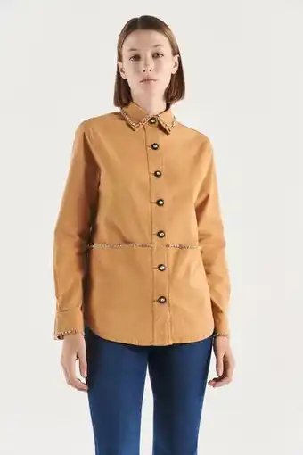 Vesna Chaqueta davenport camel oferta