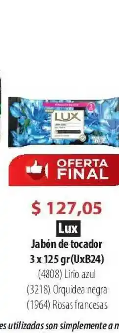 Parodi Lux Jabón De Tocador 3x125gr oferta