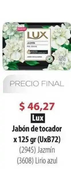 Parodi Lux Jabón De Tocador x 125gr oferta