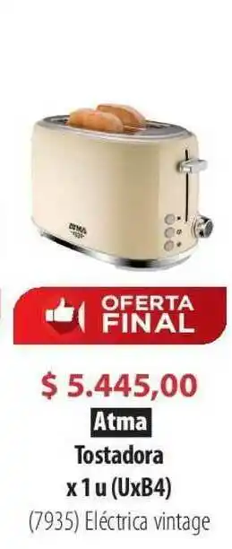 Parodi Atma Tostadora x 1u oferta