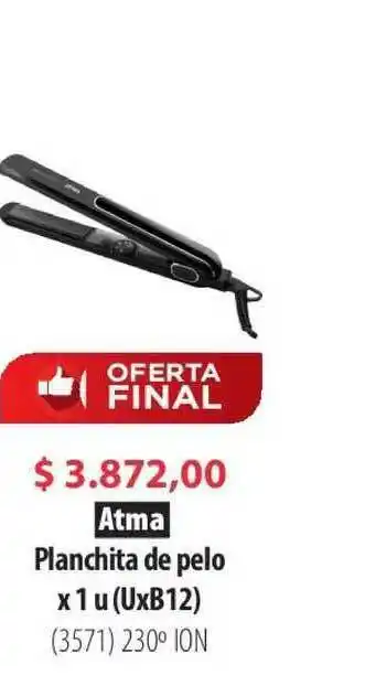 Parodi Atma Planchita De Pelo x1u oferta
