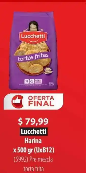Parodi Lucchetti Harina x 500gr oferta