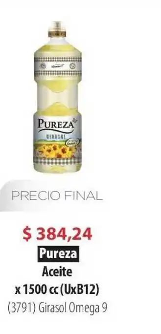 Parodi Pureza Aceite x 1500cc oferta