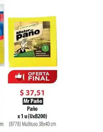 Parodi Mr Paño Paño x 1u oferta