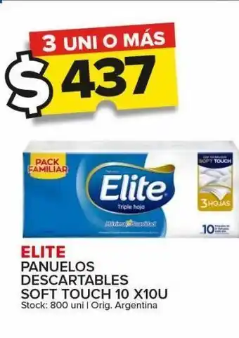 Carrefour Maxi Pañuelos elite x 10un oferta