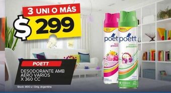 Carrefour Maxi Desodorante poett x 360cc oferta