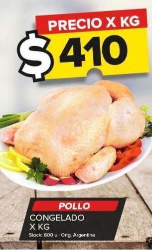 Carrefour Maxi Pollo congelado x kg oferta