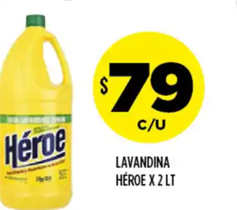 Supermercados Toledo Lavandina Héroe x 2lt oferta