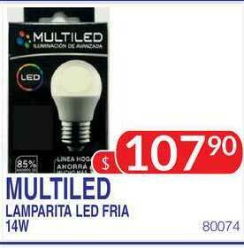 Masivos Multiled Lamparita Led Fria 14w oferta