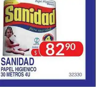 Masivos Sanidad Papel Higienico 30 metros 4 u oferta