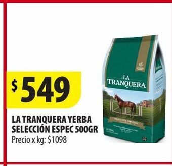 Punto Mayorista Yerba mate la tranquera 500g oferta