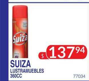 Masivos Suiza Lustramuebles 360cc oferta