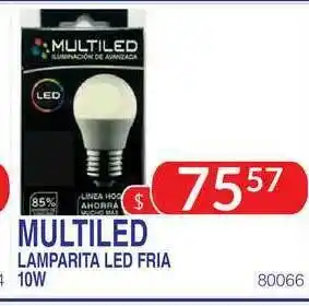 Masivos Multiled Lamparita Led Fria 10w oferta