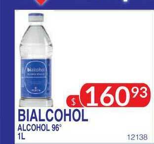 Masivos Bialcohol Alcohol 96° 1L oferta