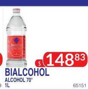 Masivos Bialcohol Alcohol 70° 1l oferta