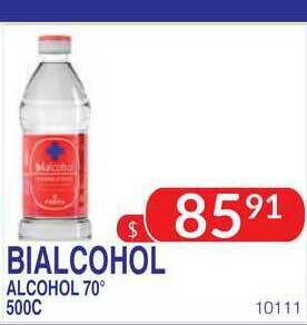 Masivos Bialcohol Alcohol 70° 500c oferta