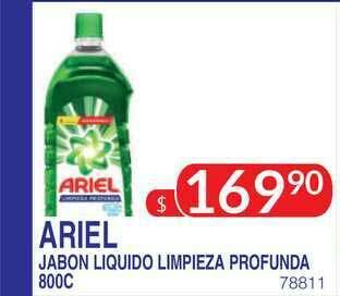Masivos Ariel Jabon Liquido Limpieza Profunda 800c oferta