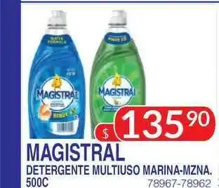 Masivos Magistral Detergente Multiuso Marina-mzna. 500c oferta