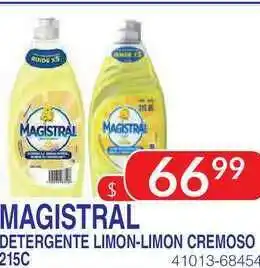 Masivos Magistral Detergente Limon-limon Cremoso 215c oferta