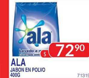 Masivos Ala Jabon En Polvo 400g oferta
