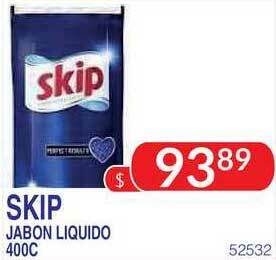 Masivos Skip Jabon Liquido 400c oferta