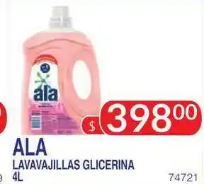 Masivos Ala Lavavajillas Glicerina 4l oferta