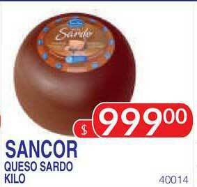 Masivos Sancor Queso Sardo oferta