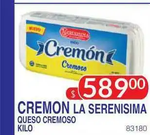 Masivos Cremon La Serenisima Queso Cremoso oferta