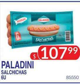 Masivos Paladini Salchichas 6u oferta