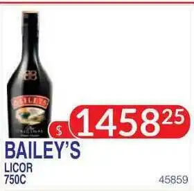 Masivos Bailey's Licor 750c oferta