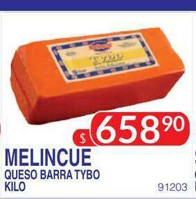 Masivos Melincue Queso Barra Tybo oferta