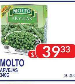 Masivos Molto Arvejas 340g oferta
