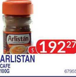 Masivos Arlistan Cafe 100g oferta