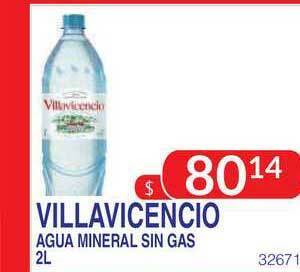 Masivos Villavicencio Agua Mineral Sin Gas 2l oferta